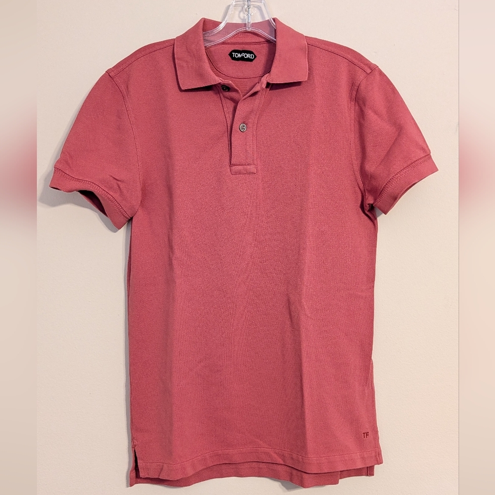 Tom Ford Dusty Rose Polo Shirt